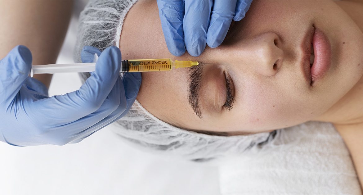 کربوکسی تراپی صورت و دور چشم