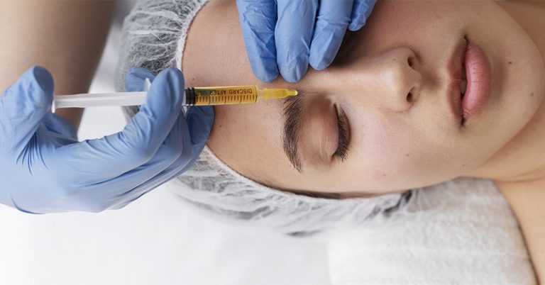 کربوکسی تراپی صورت و دور چشم